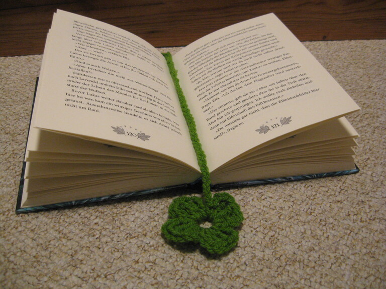 Lesezeichen im Buch